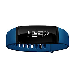 Bracelet Sport Connecté Android iOs Etanche Cardio Tension Pédomètre Bleu - YONIS