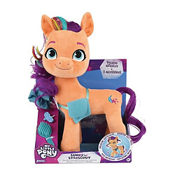 Jemini my little pony peluche sunny articulee +/- 30 cm avec 3 accessoires