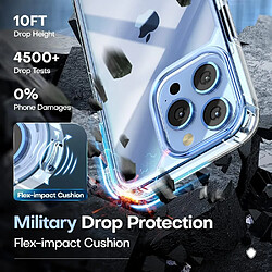 Coque Silicone Transparente Angles Renforces + Verre Trempe et Protection Camera Arriere Pour iPhone 13 Pro Little Boutik®