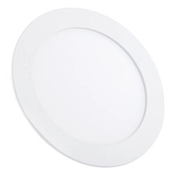 Wewoo Lampe de panneau rond de lumière blanche normale de 9W 15cm avec le conducteur de LED, 45 LED SMD 2835, flux lumineux: 630LM, CA 85-265V, taille de découpe: 13.5cm