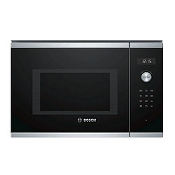 Micro-ondes grill encastrable 25l 900w inox - bel554ms0 - BOSCH