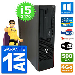 PC Fujitsu Esprimo E910 DT Intel i5-3470 RAM 4Go Disque 500Go Windows 10 Wifi - Occasion