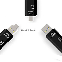 Avis Universal HOT ALL IN 1 USB 2.0 Reader High Spee Speed SD TF Micro SD Carte Lecteur Type C USB C Mémoire USB