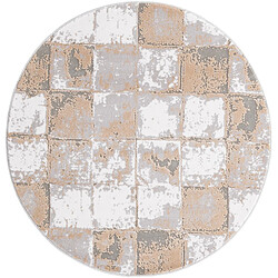 Hadorn Tapis 240x240 beige Davos Cube