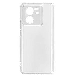 Avizar Coque pour Xiaomi 13T et 13T Pro Silicone Souple avec Protège Caméra Transparent