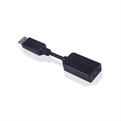 Disney MicroConnect DPHDMI2 Adaptateur DisplayPort vers HDMI M/F Noir