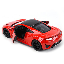 Universal 1: 24 Voiture de sport Moulée sous pression statique Collectible Modèle Voiture Jouet(Rouge)