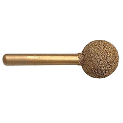 Avis Tête de meulage en forme de boule ronde diamantée outils de forage 18mm 100