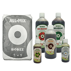 Pack All.Mix 50 litres BIOBIZZ + engrais et booster