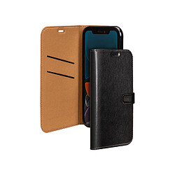 Bigben Etui Folio Wallet noir avec languette de fermeture pour iPhone 12 / 12 Pro