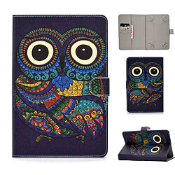 Etui en PU impression de modèle universel hibou pour votre Tablet 7 pouces