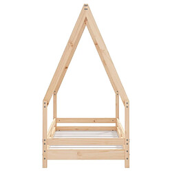 Acheter Maison Chic Lit simple Cadre de lit pour enfant,Lit d'Enfant Moderne 70x140 cm bois de pin massif -MN17314