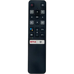 SANAG Mrc802V Universally Remplacement De La Telecommande Vocale Appropriee Tcl Smart Tv 50P8Mag 55P8S 43P8 40S65A 32S60A 55P8M 32S6500 Sub Lrc802V Adrc802V Drc802V