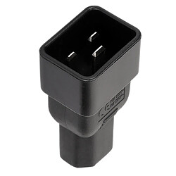 IEC 320 C20 Adaptateur De Convertisseur D'alimentation Mâle à Fiche Femelle C13 à 3 Broches NOUVEAU