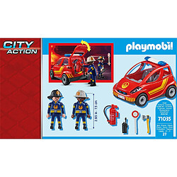 Playmobil® City Action Le véhicule de pompier pas cher