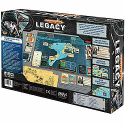 Zman Games Jeu de sociAtA Pandemic Legacy Saison 2 Black Edition Jeu de sociAtA pour adultes et famille Jeu de sociAtA coopAratif 13 ans et plus 2 A 4 joueurs Temps de jeu moyen 60 minutes FabriquA par Z-Man games