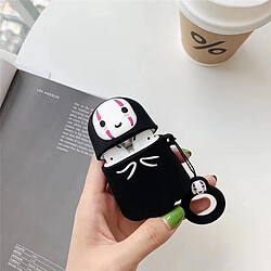 GUPBOO Airpods Coque Housse Étui Protecteur Compatible pour AirPods 3-Silicone masculin sans visage de dessin animé