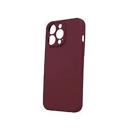 Coque en silicone pour iPhone 13 Pro 6.1" bordeaux