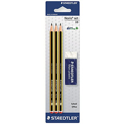 Acheter Crayon Staedtler 120 R BK3D Jaune Noir HB