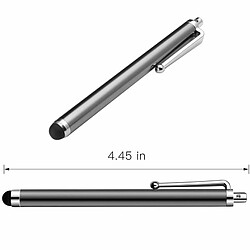 Riff Stylet universel pour écrans tactiles 10,5 cm Argent