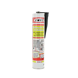 Mastic polyuréthane noir EMFI PU 25 bâtiment 300ml x 5