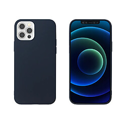 Avis My Way Myway Coque pour iPhone 12 / 12 Pro COLORED Souple en TPU Bleu nuit