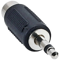 Acheter Adaptateur audio, InLine®, 3,5mm jack à 1x connecteur Cinch femelle, Mono