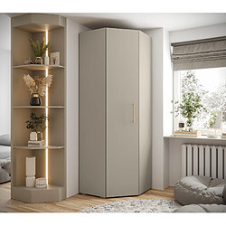 Abiks Meble Armoire Inova 3 236,7/81,7/81,7 (gris/d’oro)