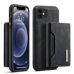 Dg.Ming Coque en TPU 2 en 1 détachable, hybride avec béquille noir pour votre Apple iPhone 11 6.1 pouces