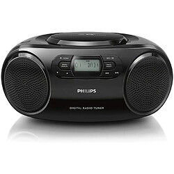 Philips mini chaine hifi DAB FM lecteur CD noir