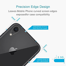 Avis Wewoo Film de protection arrière en verre trempé 9H pour iPhone XR