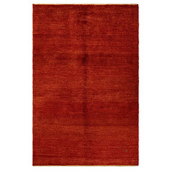 Vidal Tapis de laine 215x143 rouge Gabbeh