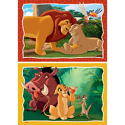 Ravensburger Puzzle le roi lion disney animal friends 2x24p