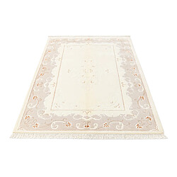 Avis Vidal Tapis de laine 191x127 beige Darya