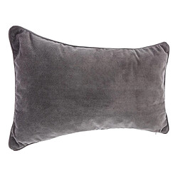 Atmosphera, Createur D'Interieur Coussin Lilou 30 x 50 cm - Gris foncé - Atmosphera