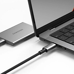 LinQ Câble USB4 USB-C vers USB-C PRO - 1m Noir pas cher