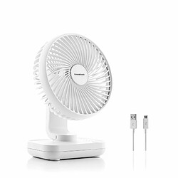 Acheter Ventilateur de Bureau Rechargeable Fanrec InnovaGoods Ø5,4'' 3600 mAh / 13,3 W