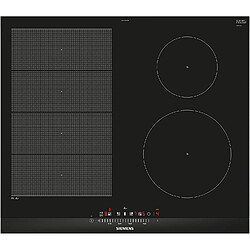 Siemens EX675FEC1E plaque Noir Intégré (placement) Plaque avec zone à induction 4 zone(s)