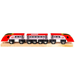 Bigjigs Rail Pendolino Train Vierge en Bois