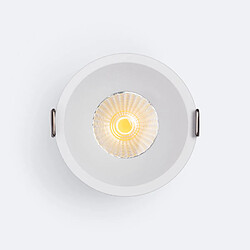 Ledkia Spot Downlight LED 10W IP44 Coupe Ø 75 mm Blanc chaud 2700K