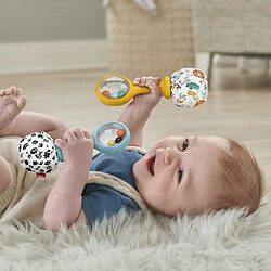 Fisher Price Fisher-Price-Mes Premiers Maracas-Jouet d'éveil 2&nbsp;hochets des 3&nbsp;mois HMF34