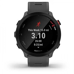 Avis Montre GARMIN Forerunner 55 - connectée GPS - Grise Monterra