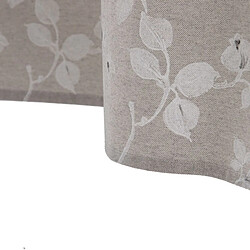 BigBuy Home Rideau Gris Fleurs 140 x 260 cm pas cher