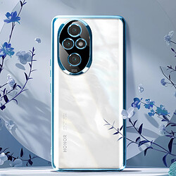 Avis Avizar Coque pour Honor 200 Pro Motif Paillette Dégradé Caméra Protégée Bleu Clair