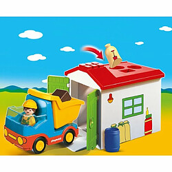 Playmobil® 1.2.3 - Ouvrier avec camion et garage