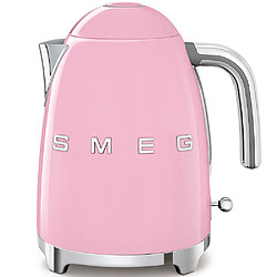 Bouilloire sans fil 1.7l 2400w rose - klf03pkeu - SMEG