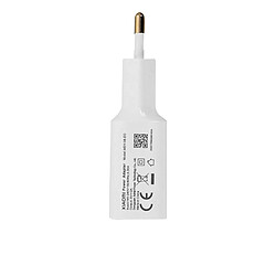 Chargeur Secteur USB 2A Universel Original Xiaomi - Blanc pas cher