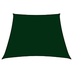 ComfortXL Voile De Parasol Tissu Oxford Trapèze 2/4x3 M Vert Foncé