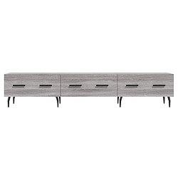 Acheter vidaXL Meuble TV sonoma gris 150x36x30 cm bois d'ingénierie