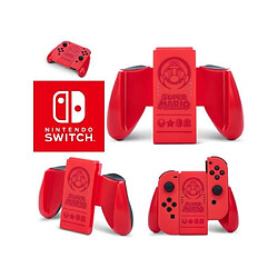 Power A Grip SWITCH confort MARIO ROUGE pour Joy Con (License Nintendo) - Super Mario Rouge